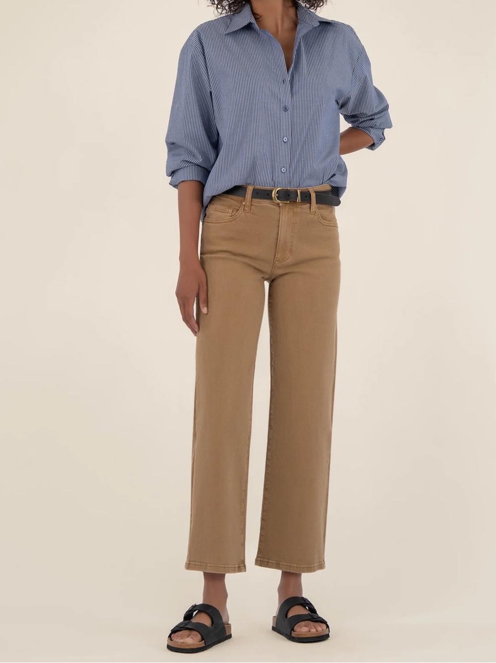 KUT From The Kloth Charlotte Crop Wide Leg Jeans Size 0
